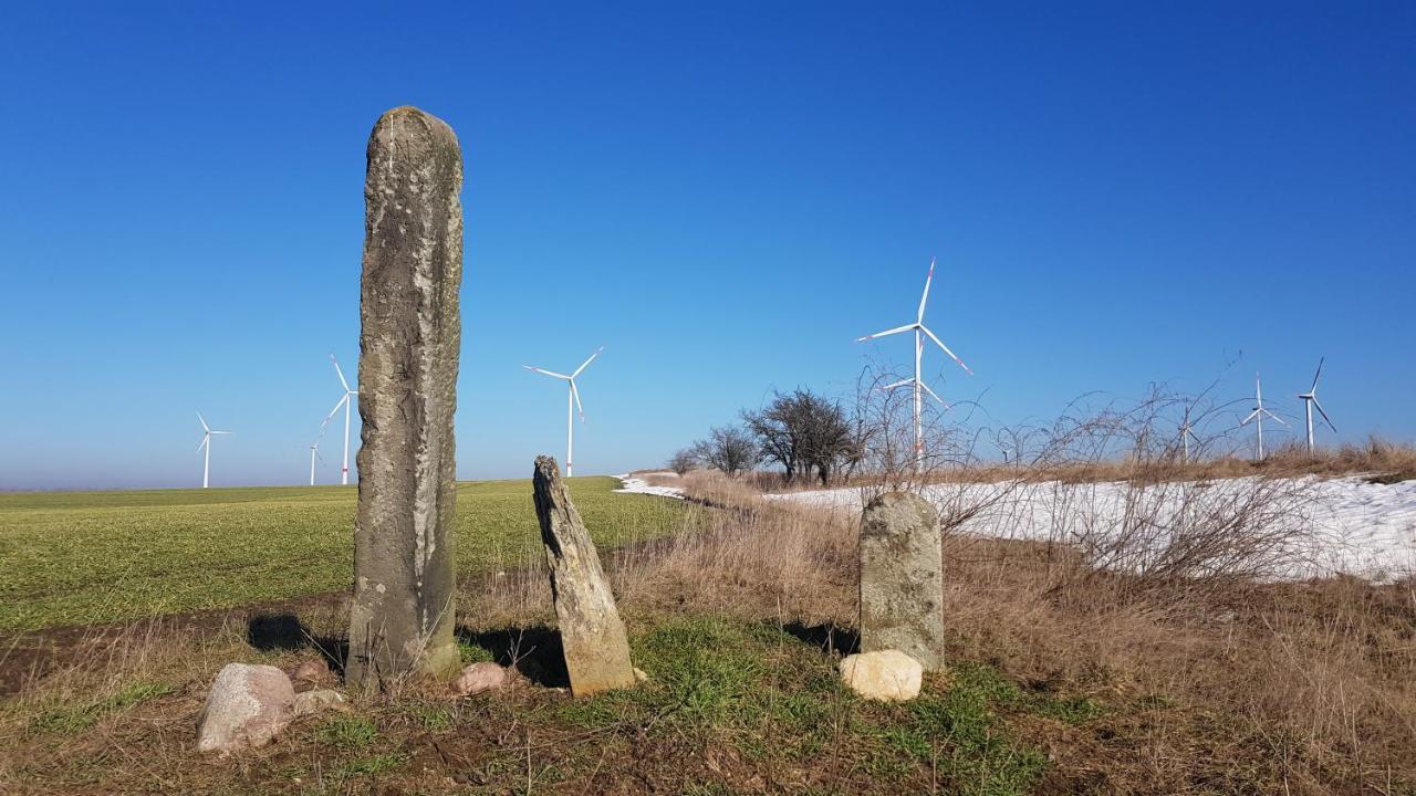 Zimmervermietung Zahn Baalberge Exteriör bild